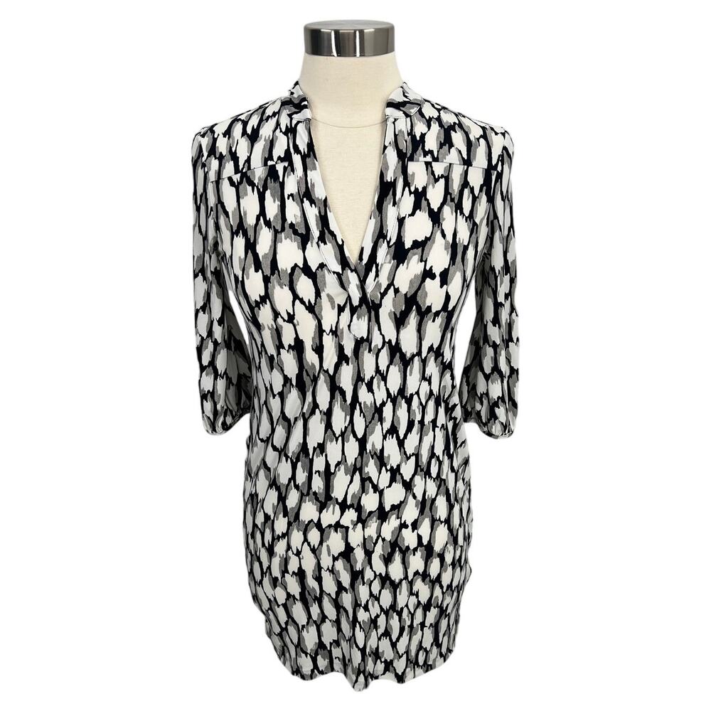 BANANA REPUBLIC Silky Lightweight V-Neck Dress SZ XXS